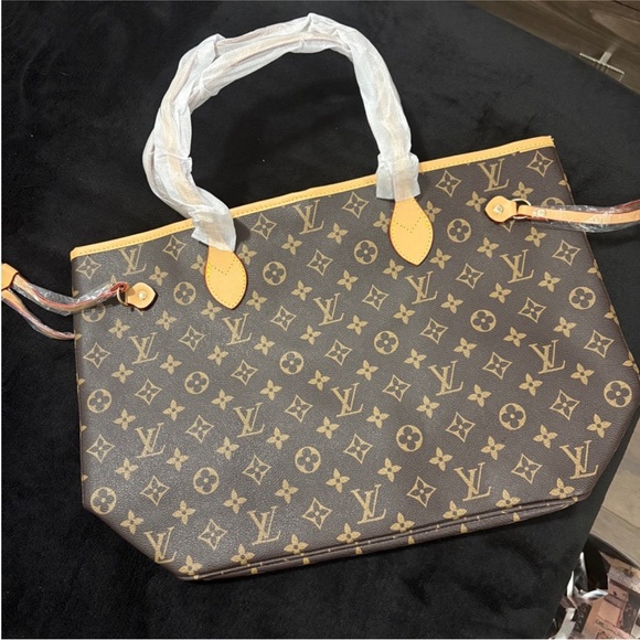 Brown tote bag - Picture 3 of 4